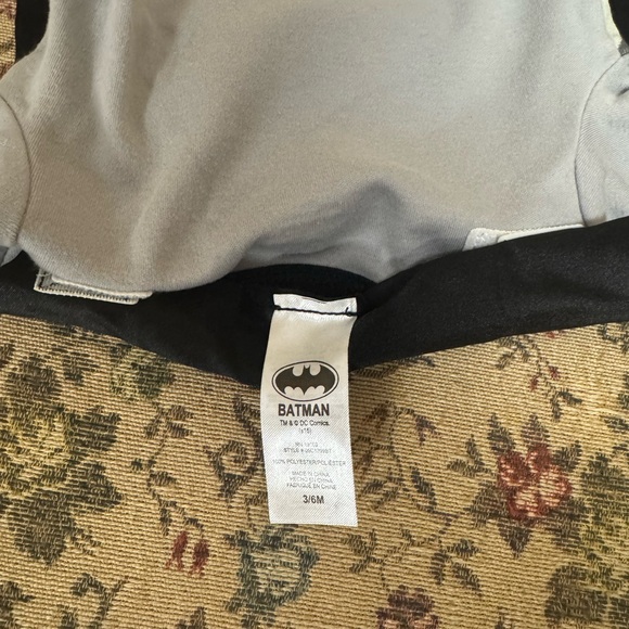 DC Comics Batman Baby Onesie - Gray and Black - Picture 2 of 2